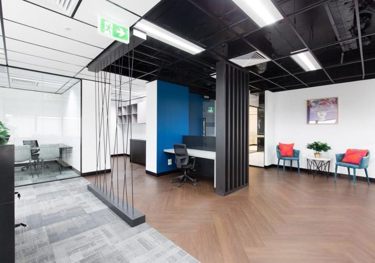 Office interior at 193 North Quay, Australia