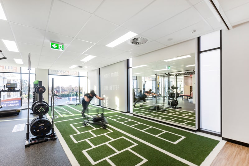 Fitness Space at Intermain Headquraters in Melbourne